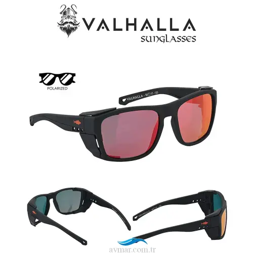 Fujin Valhalla Güneş Gözlüğü Black Red