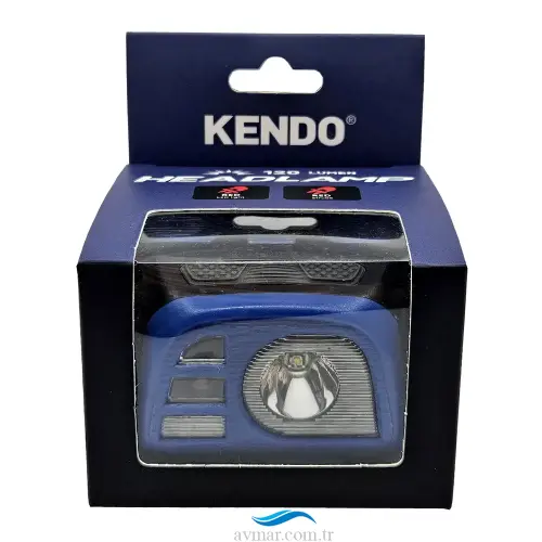 Kendo 120 Lümen Sensörlü Şarj Edilebilir LED Kafa Lambası (1)