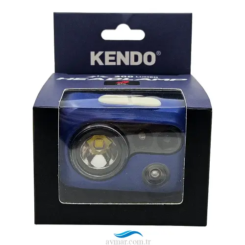 Kendo 300 Lümen Sensörlü Şarj Edilebilir LED Kafa Lambası (1)