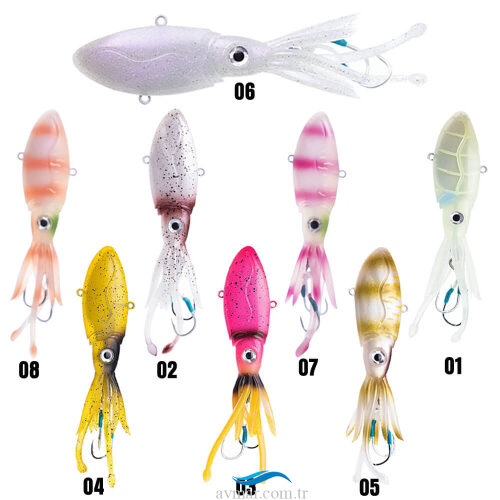 Pandora Squid X Cuttlefish Silikon Jig Yemi - 1