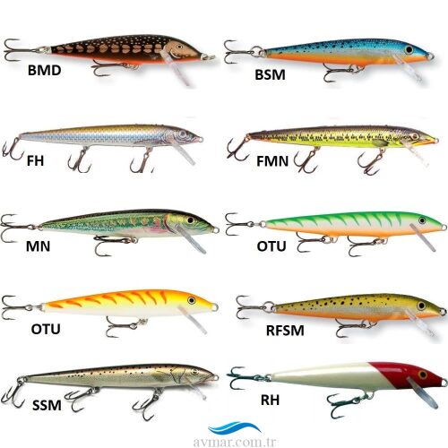 Rapala Original Floating 13cm 7gr Sahte Balık - 3