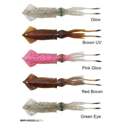 Savage Gear 3D TPE Swim Squid 95mm 10gr Silikon Sahte Yem - 1