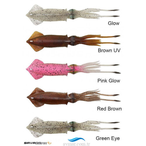 Savage Gear 3D TPE Swim Squid 95mm 10gr Silikon Sahte Yem