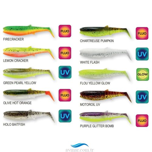 Savage Gear Cannibal Shad 6.8cm 3gr Silikon Balık