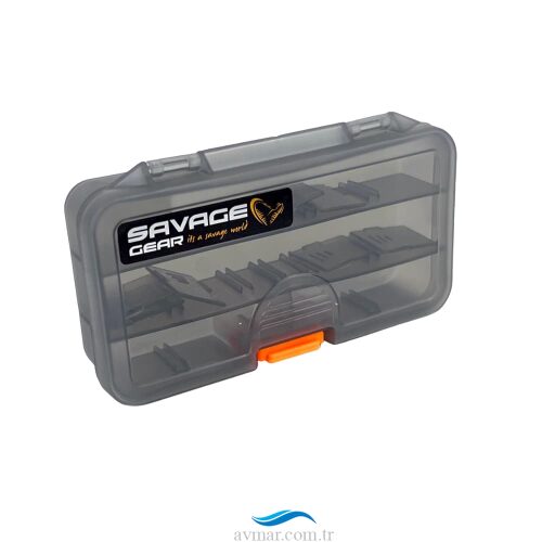 Savage Gear Lurebox 1B Smoke 13.8X7 7X3.1cm Sahte Balık Kutusu