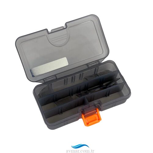 Savage Gear Lurebox 3B Smoke 18.6X10.3X3.4cm Sahte Balık Kutusu (1)