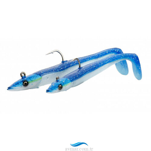 Savage Gear Sandeel V2 12cm 22gr 2+1 Silikon Yem (1)