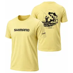 Shimano Yellow Barracuda T-Shirt - 1