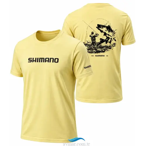 Shimano Yellow Barracuda T-Shirt