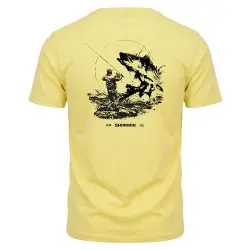 Shimano Yellow Barracuda T-Shirt - 2