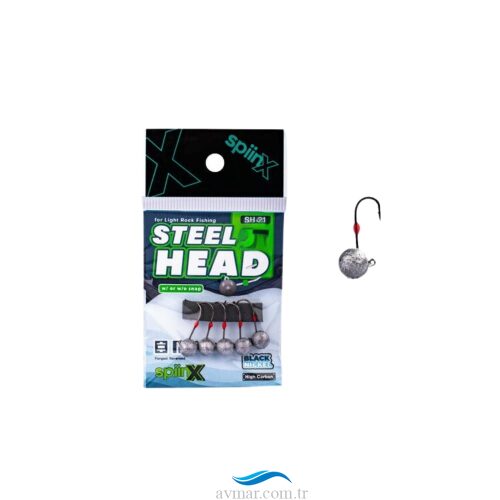 Spiinx Steel Head Jighead Ham 1.5gr No 8