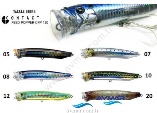 Tackle House Feed Poper 12cm 30g Maket Balık