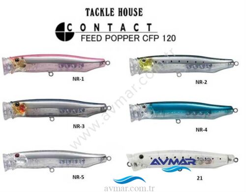 Tackle House Feed Poper 12cm 30g Maket Balık (1)