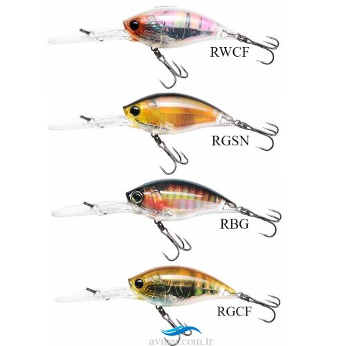 Yozuri 3Dr Deep Crank Floating 7cm 21gr Sahte Balık R1319 - 1