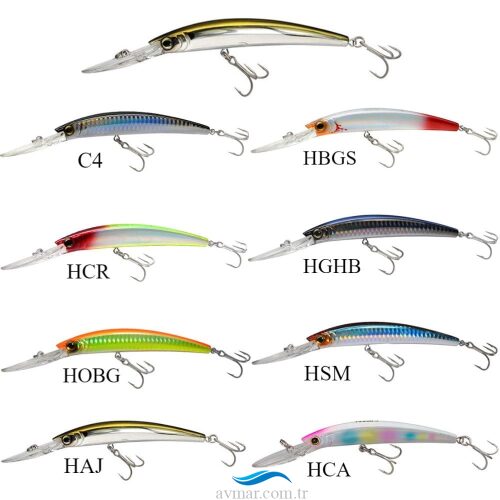 Yozuri Crystal Minnow Floating Deep Diver 13cm 24gr Sahte Balık R1136 (1)
